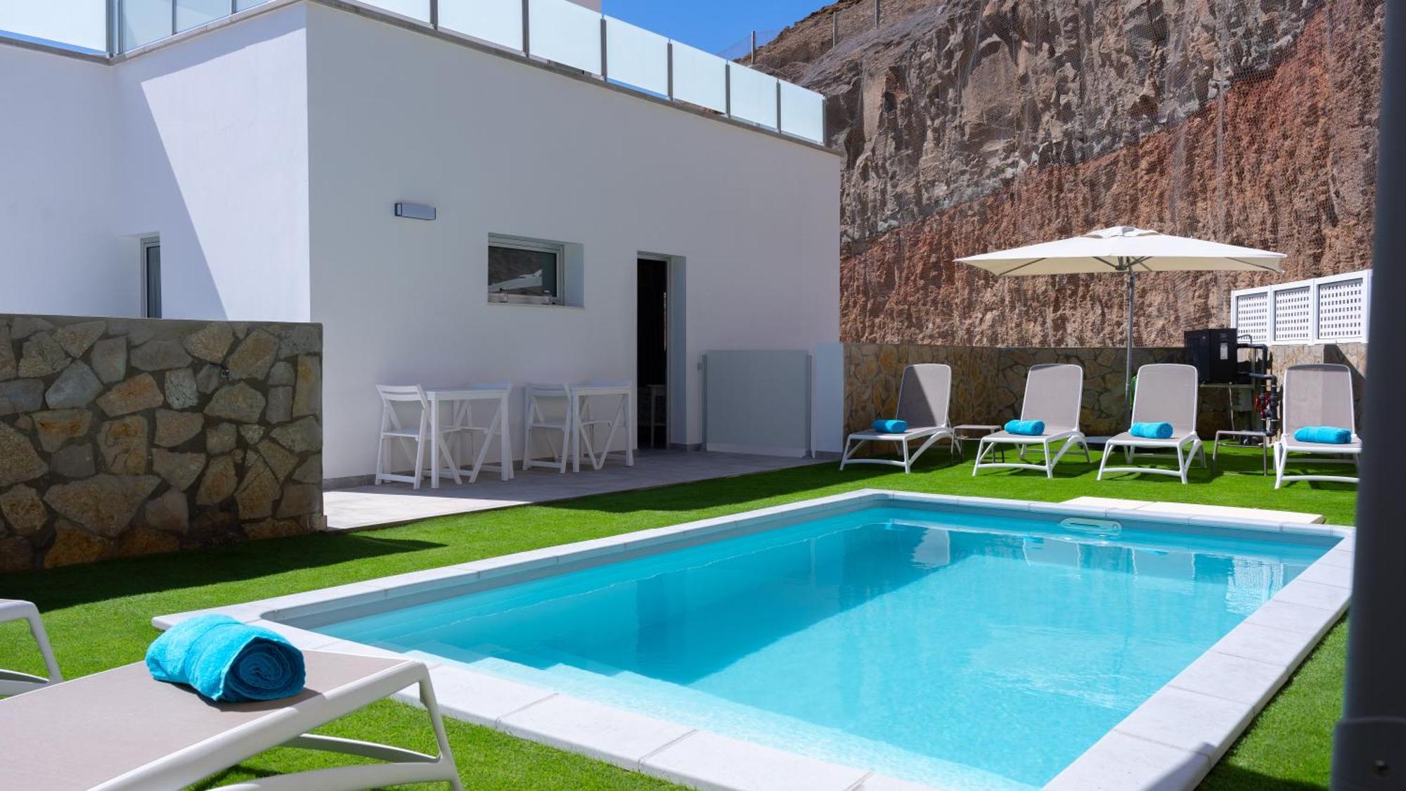 Malibu Mogan Secret Pool Villa - Piscina Privada Y Climatizada - Exclusive Heated Pool Ла-Плая-де-Тауро Экстерьер фото
